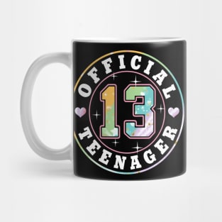 13.th Birthday - Official Teenager Girls Mug